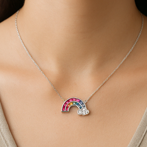 Collar Arcoíris de Luna